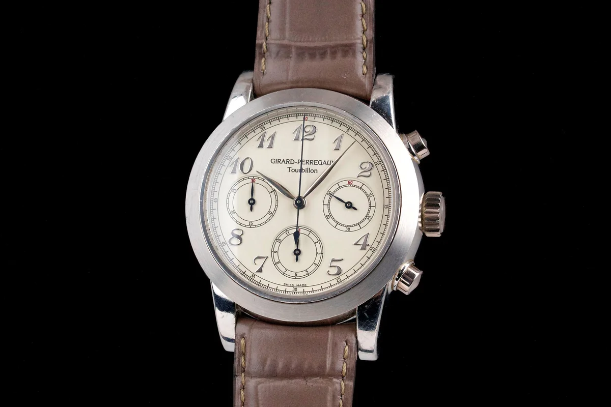 Girard-Perregaux Three Gold Bridges Tourbillon Chronograph
