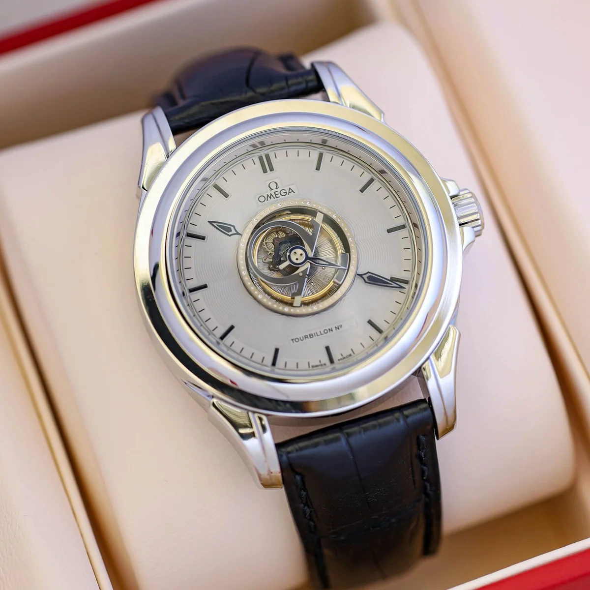 Omega De Ville Platinum Tourbillon