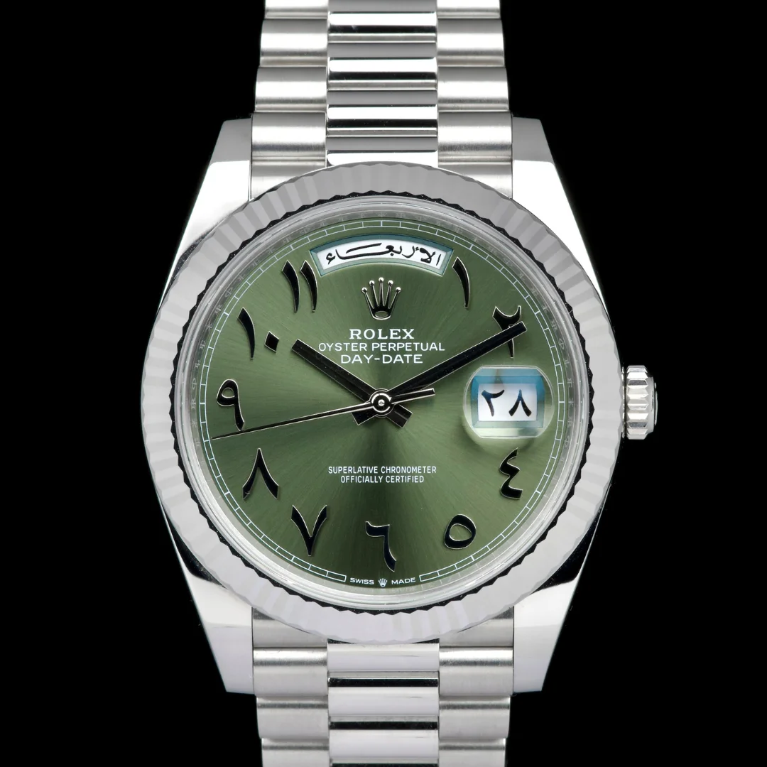 Rolex Day-Date 40 Arabic Numerals