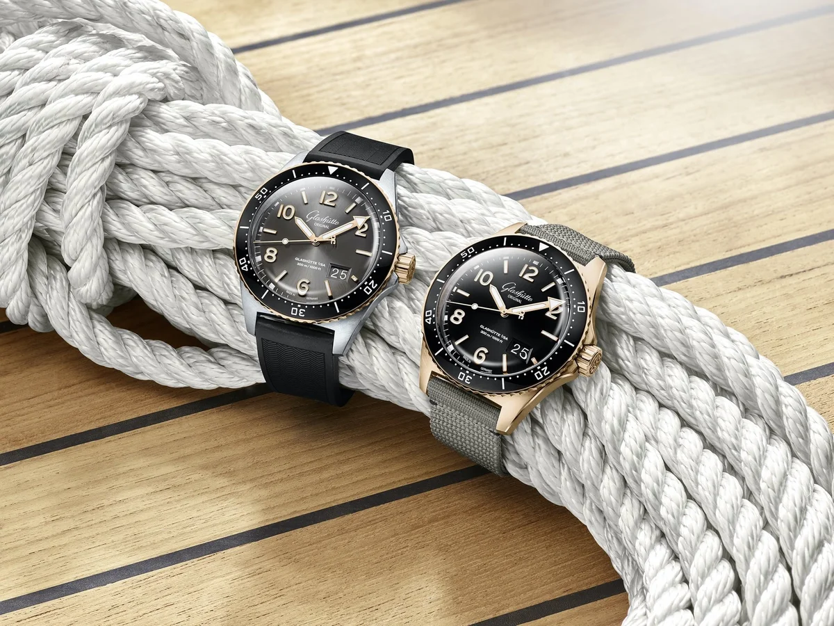 Glashütte Original SeaQ Panorama Date Red Gold