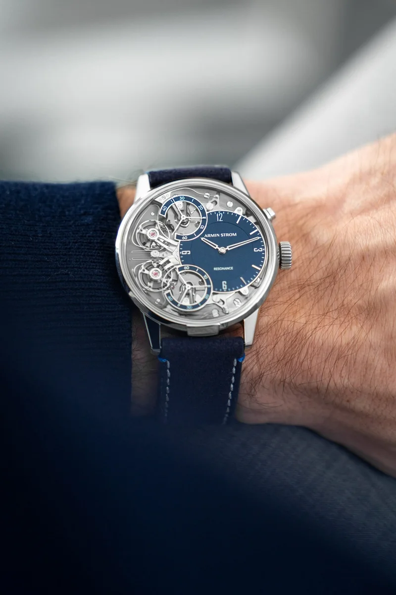 Armin Strom Mirrored Force Resonance – Manufacture Edition Blue