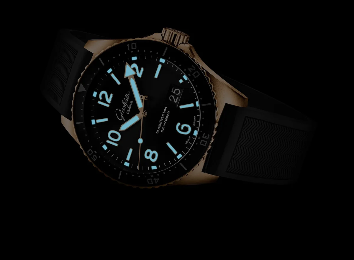 Glashütte Original SeaQ Panorama Date Red Gold