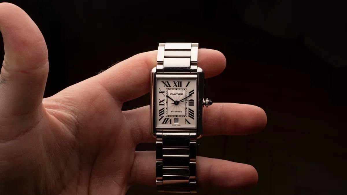 Cartier Tank Must Extra Large