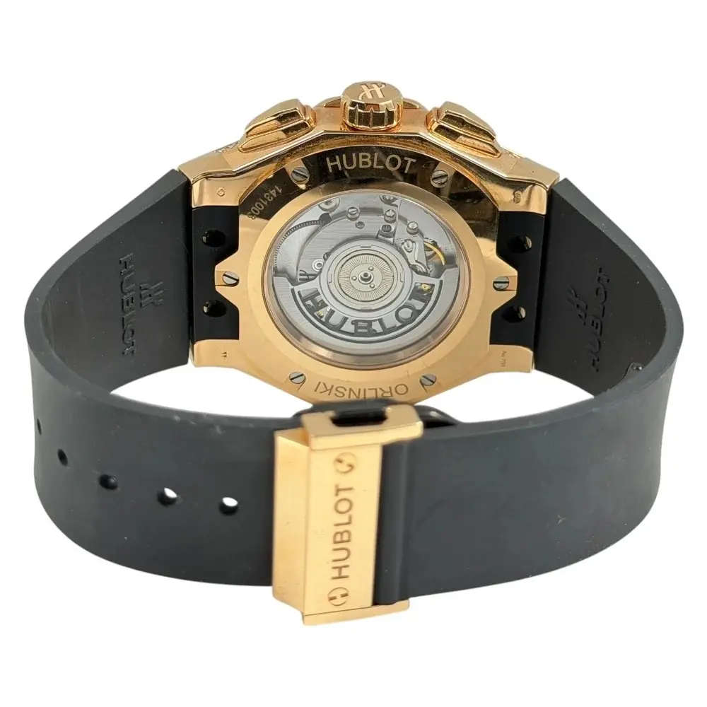 Hublot Classic Fusion Aerofusion Chronograph Orlinski King Gold Alternative Pavé