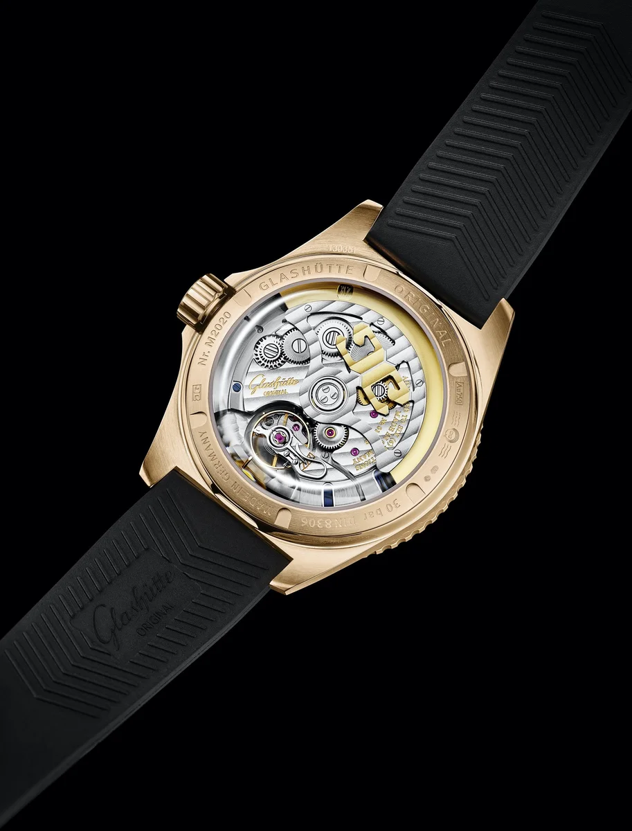 Glashütte Original SeaQ Panorama Date Red Gold