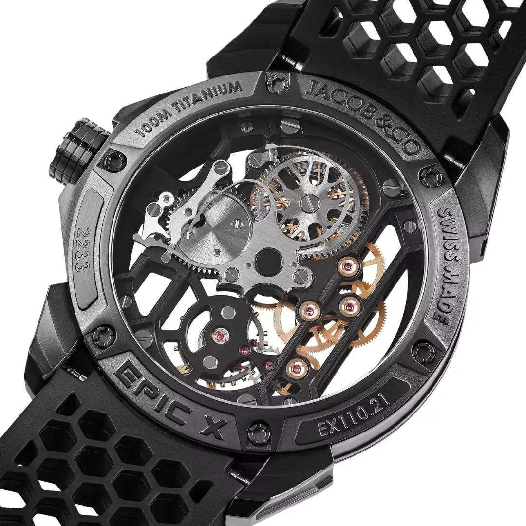 Jacob & Co Epic X Skeleton black