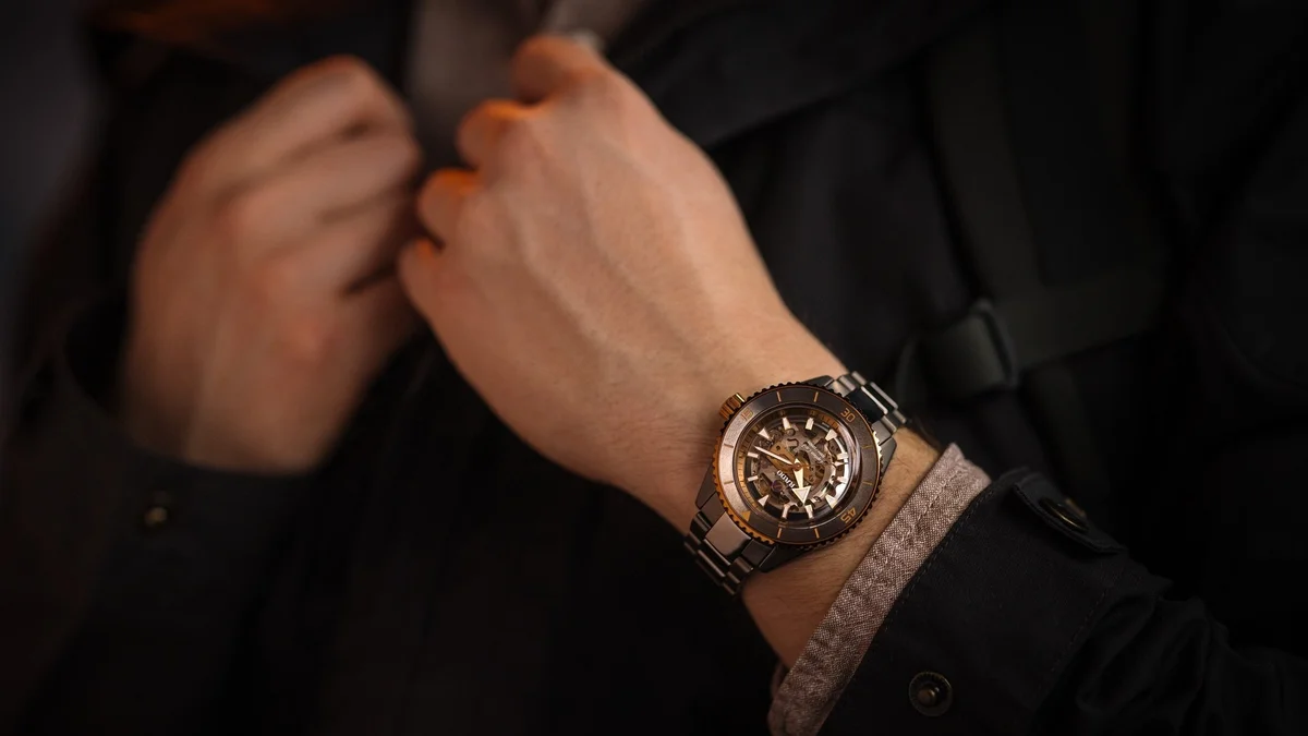 Rado Captain Cook High-Tech Ceramic Skeleton