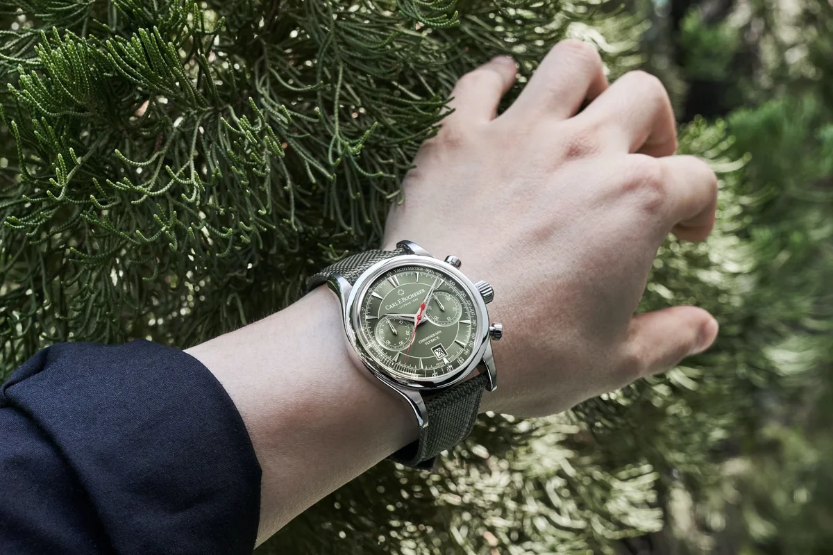 Carl F. Bucherer Manero Flyback Green