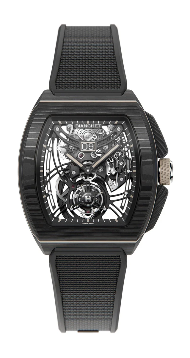 Bianchet Flying Tourbillon Grande Date B1.618 Carbon Earth