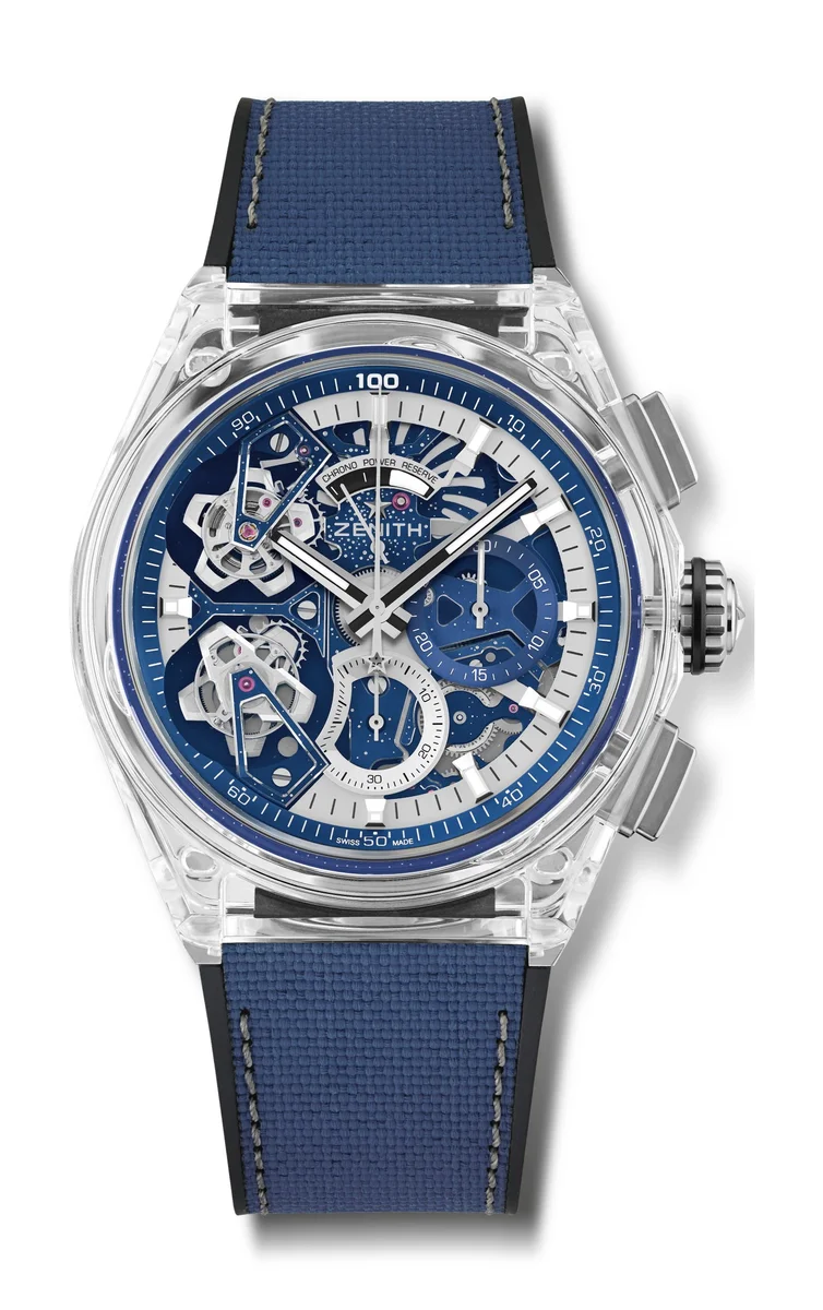 Defy 21 Double Tourbillon Sapphire