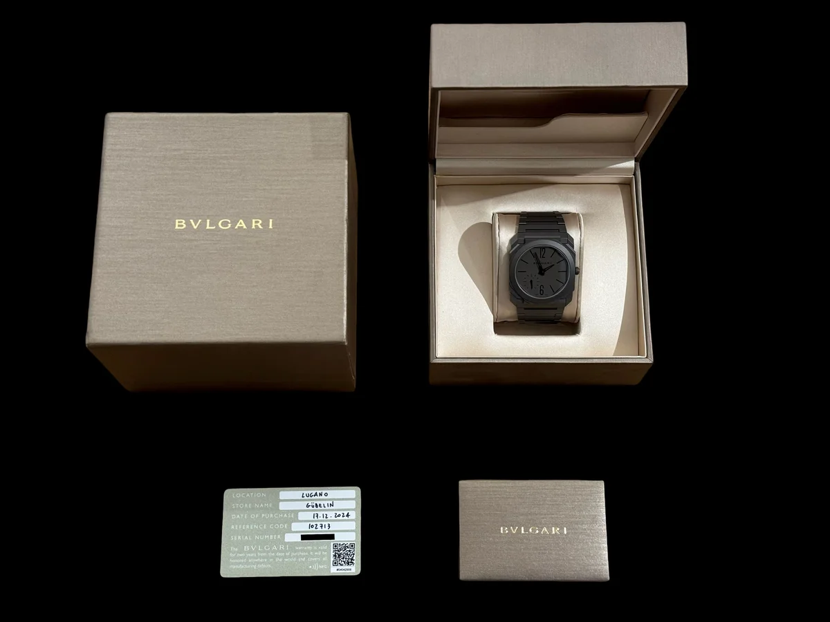 Bvlgari OCTO FINISSIMO UHR 40mm
