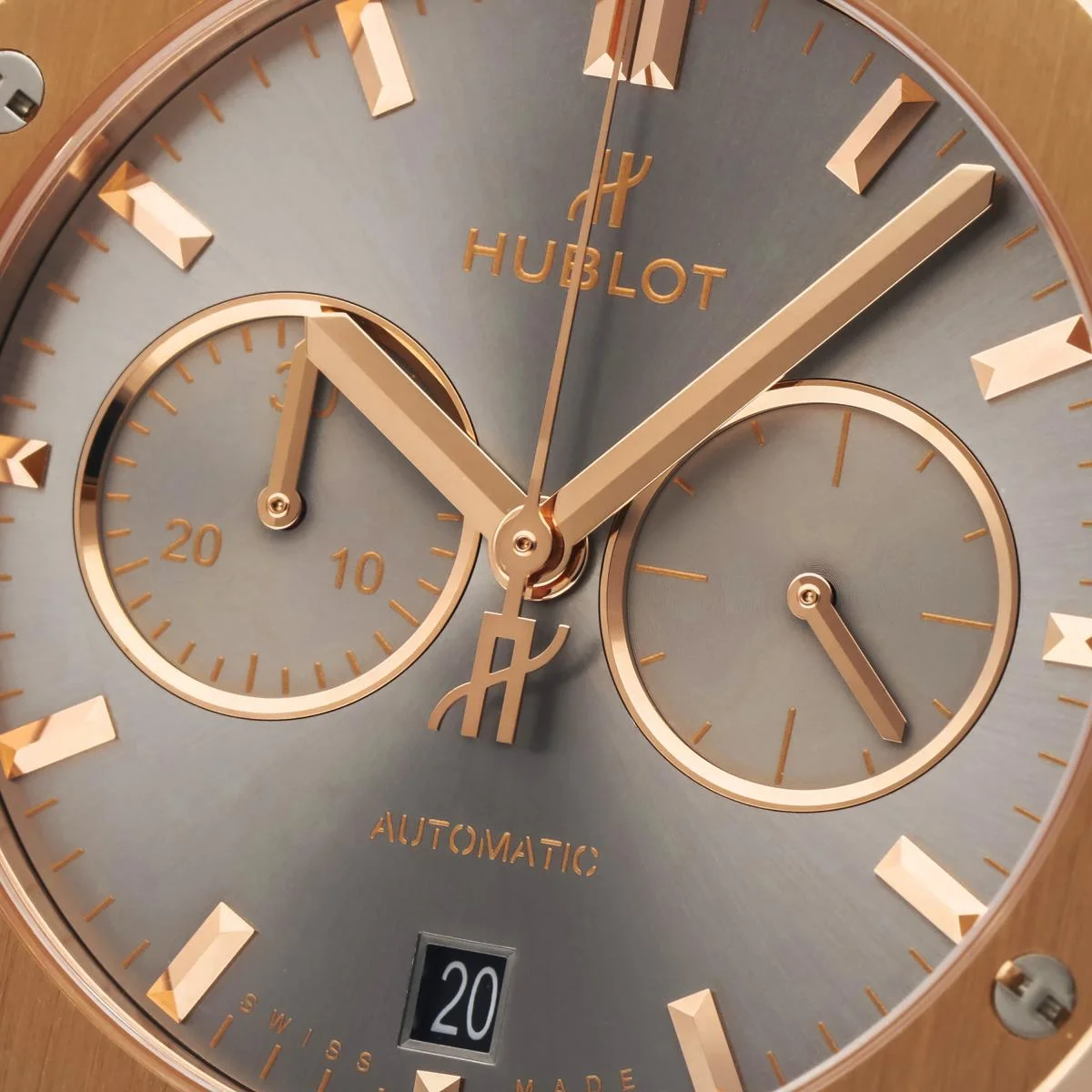 Hublot Classic Fusion Racing Grey Chronograph King Gold