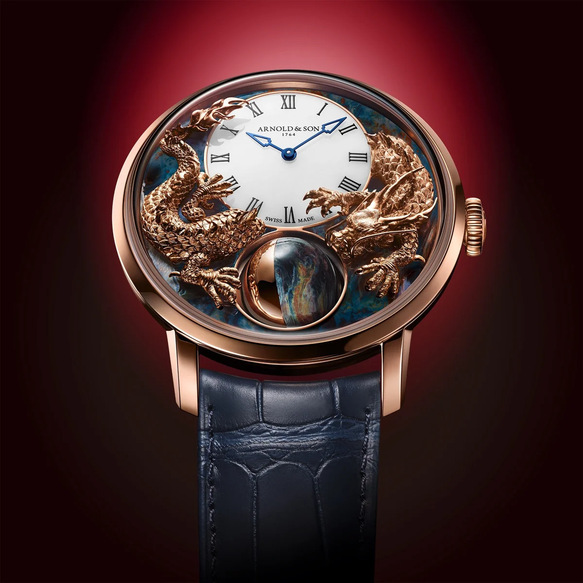 Arnold & Son Luna Magna Red Gold “Year of the Dragon”