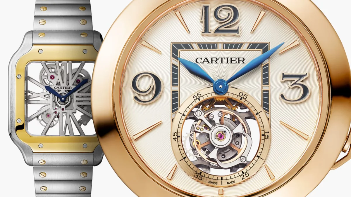 Immagine orologio di lusso Cartier
