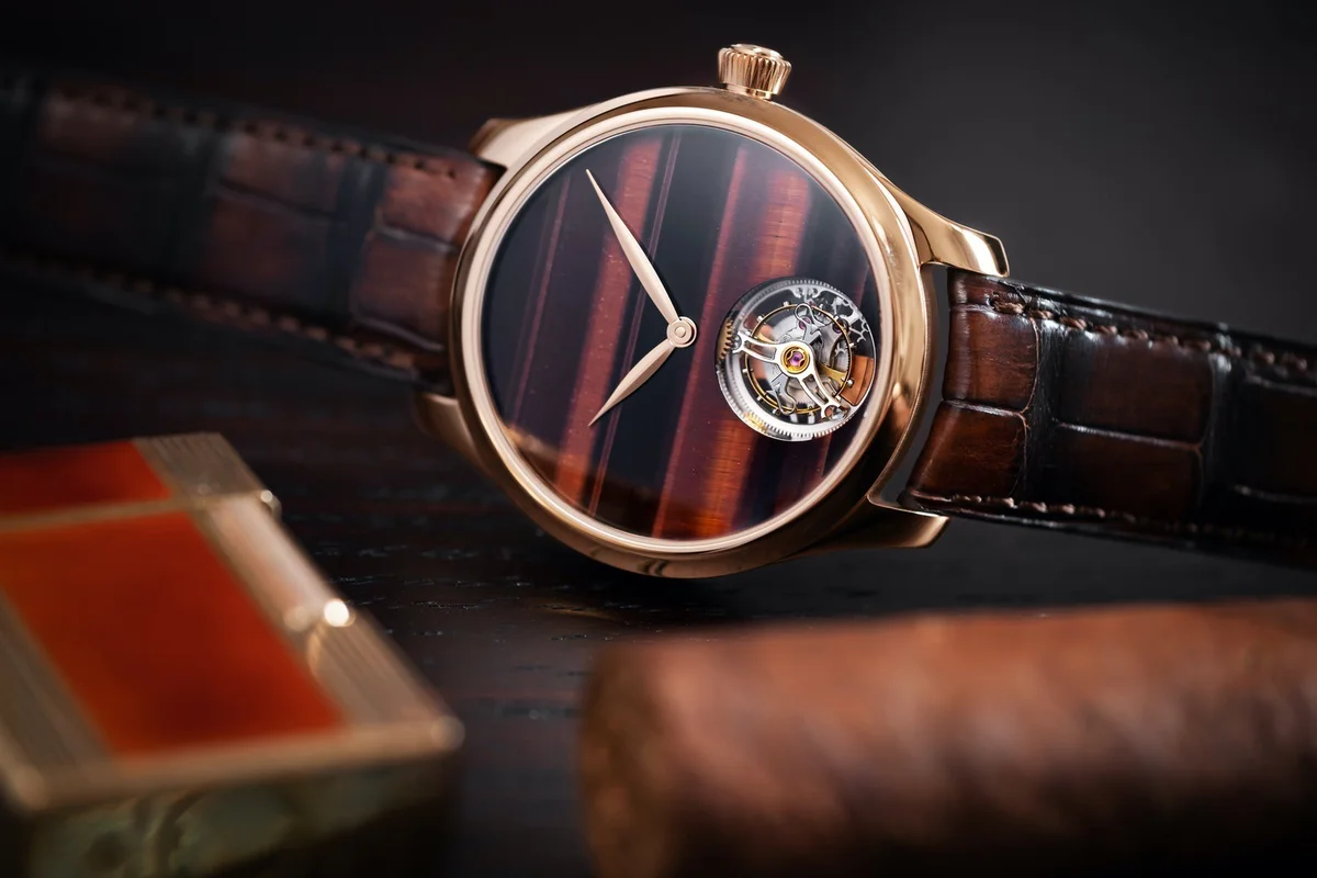 H. Moser & Cie Endeavour Tourbillon Concept Tiger’s Eye