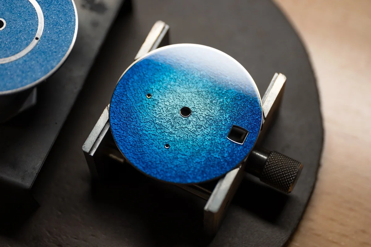 H. Moser & Cie Endeavour Perpetual Calendar Tantalum Blue Enamel