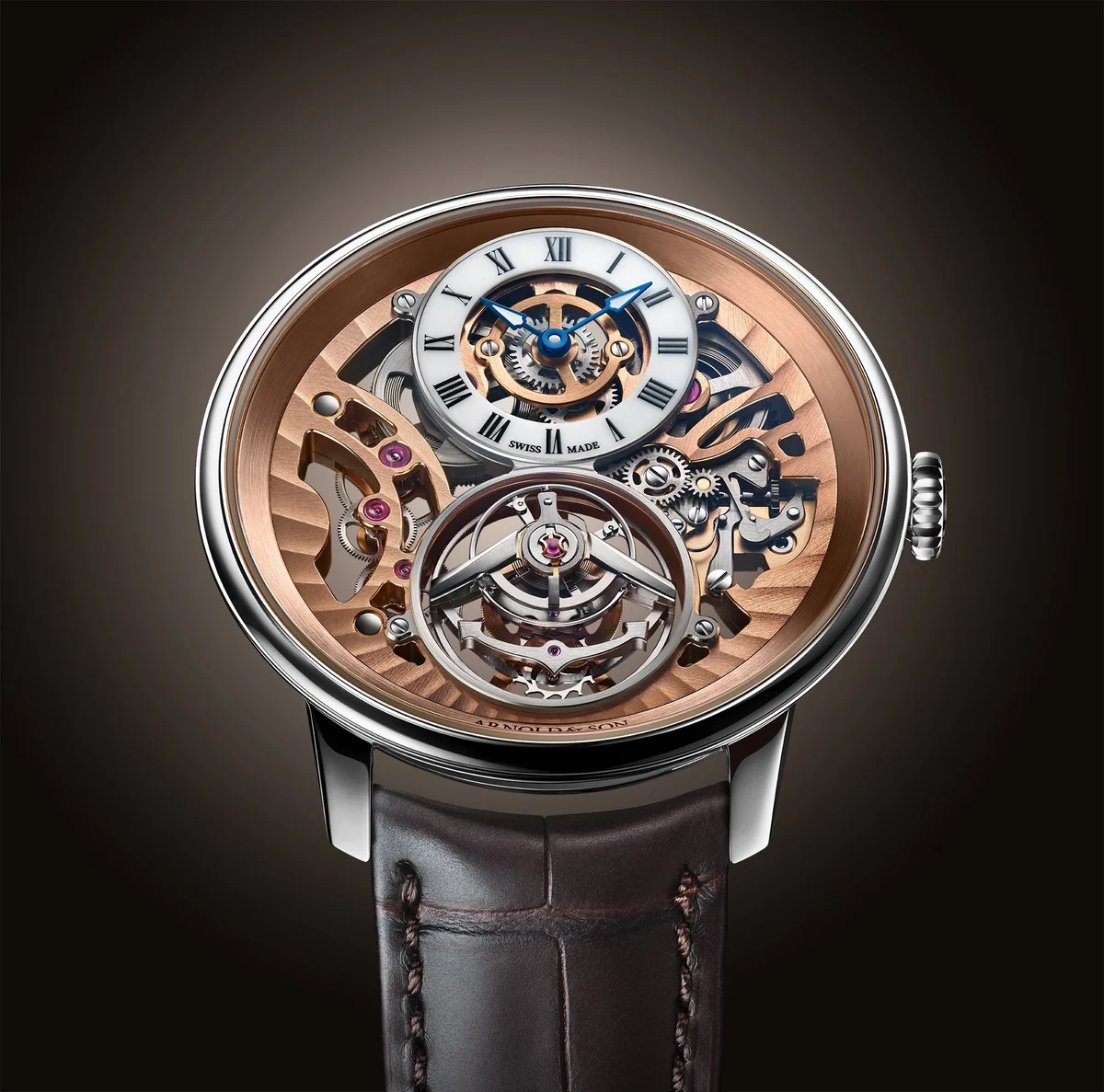 Arnold & Son Ultrathin Tourbillon Skeleton Platinum