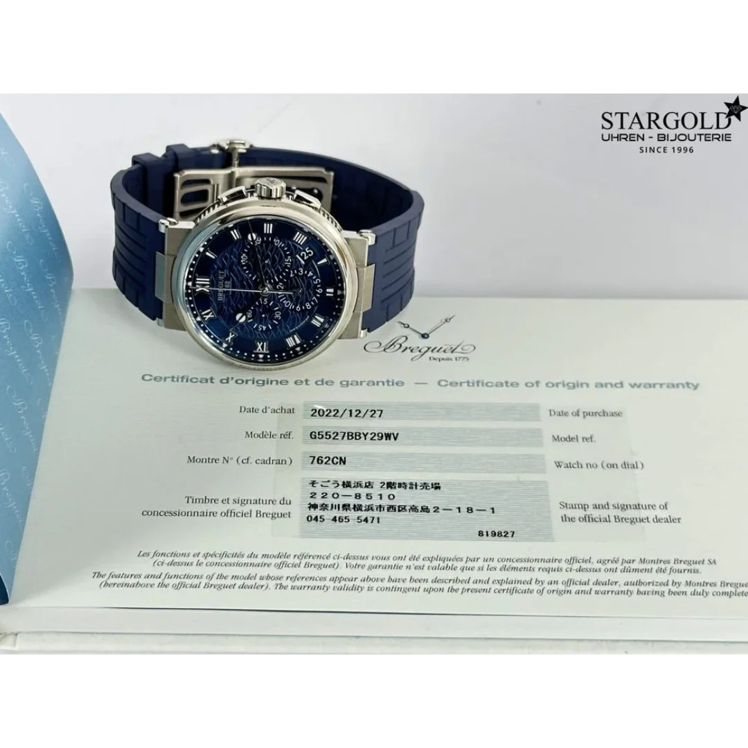 Breguet Marine Chronographe 5527