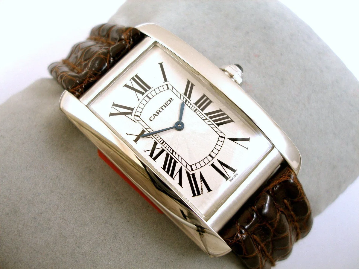 Cartier Tank 1734 American Privee Platinum
