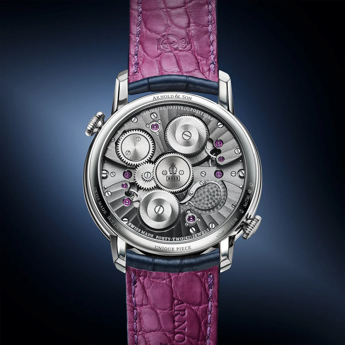 Arnold & Son Double Tourbillon White Gold