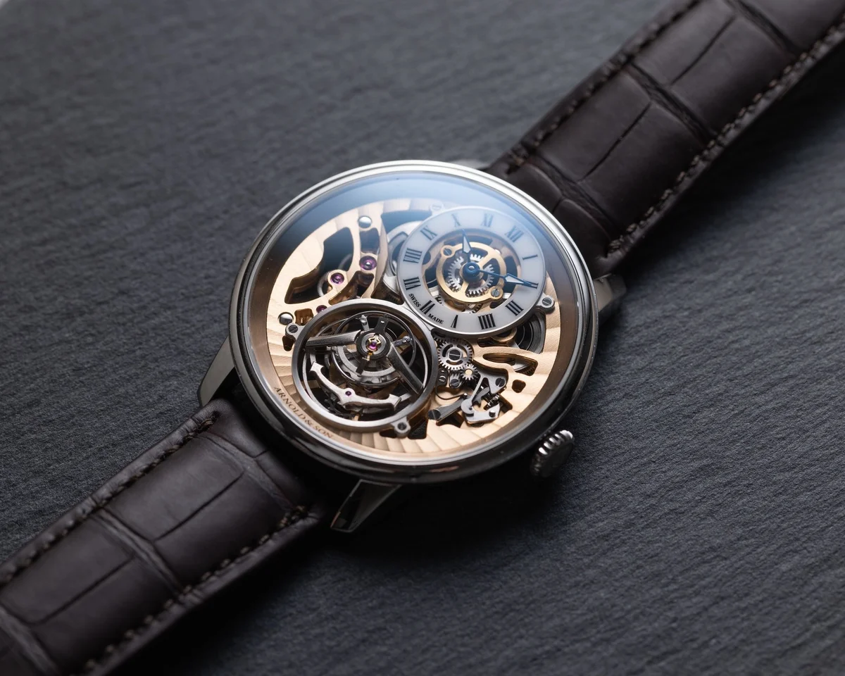 Arnold & Son Ultrathin Tourbillon Skeleton Platinum