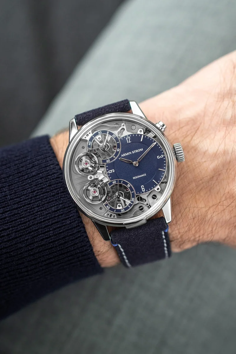 Armin Strom Mirrored Force Resonance – Manufacture Edition Blue