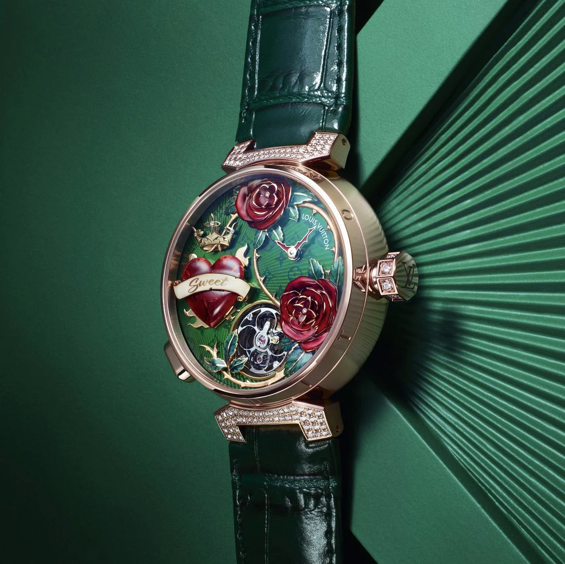 Louis Vuitton Tambour Fiery Heart Automata