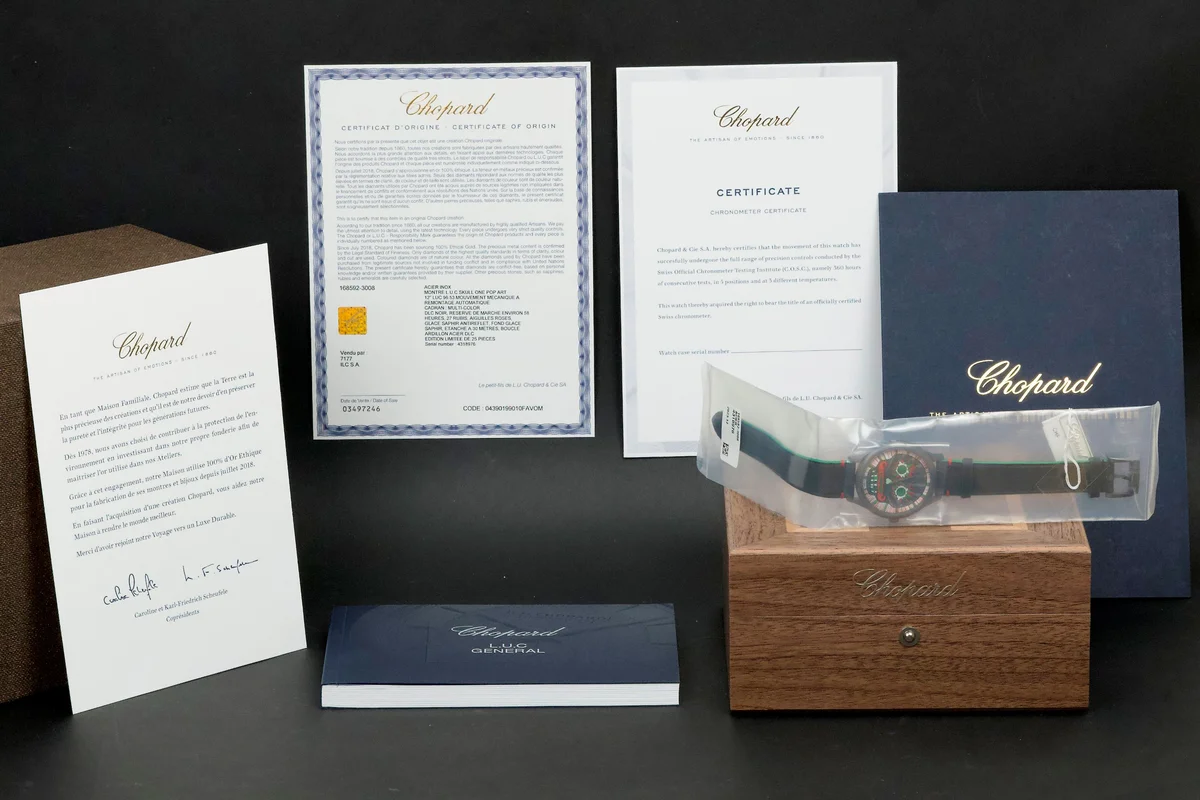 Chopard L.U.C Skull One Calavera Pop Art