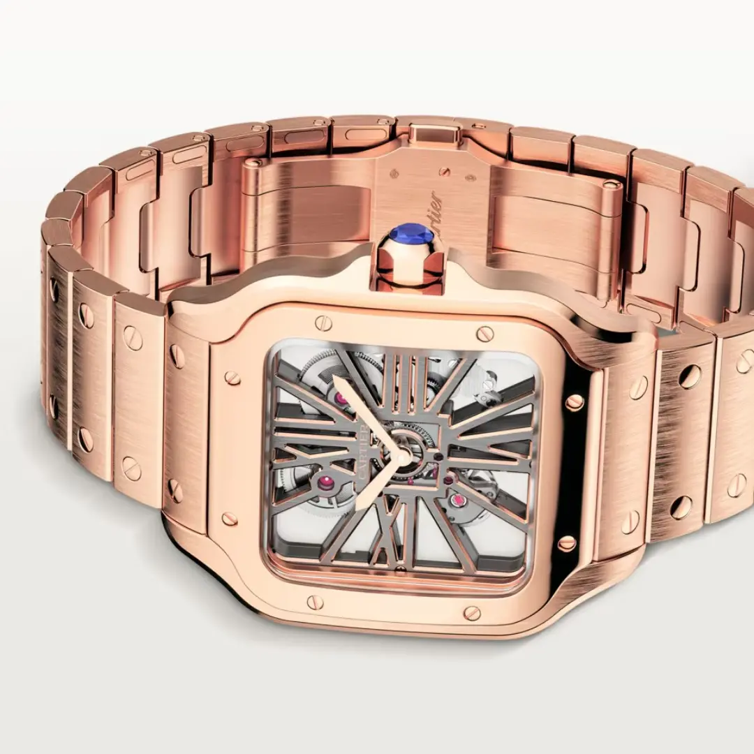 Cartier Santos de Cartier Skeleton watch