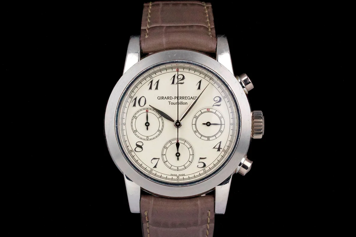Girard-Perregaux Three Gold Bridges Tourbillon Chronograph