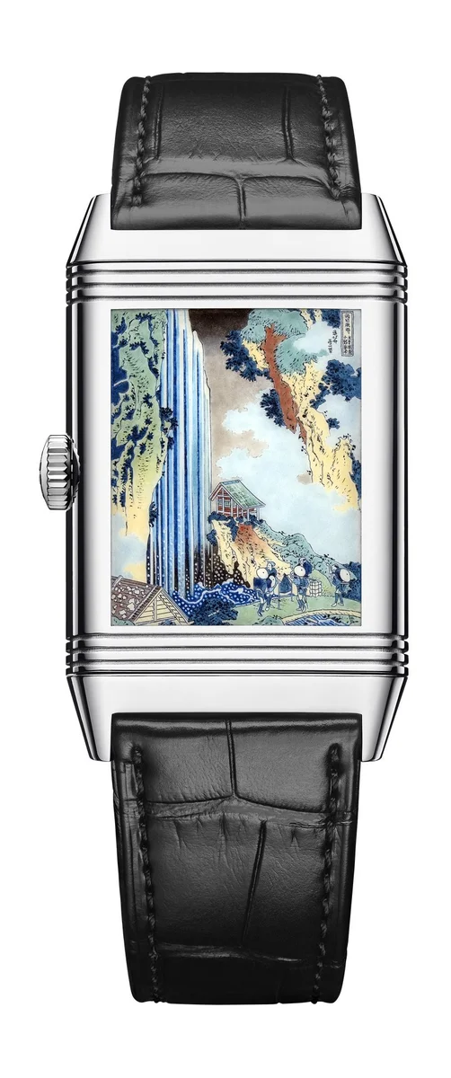 Jaeger-LeCoultre Reverso Tribute Enamel Hokusai – The Waterfall at Ono