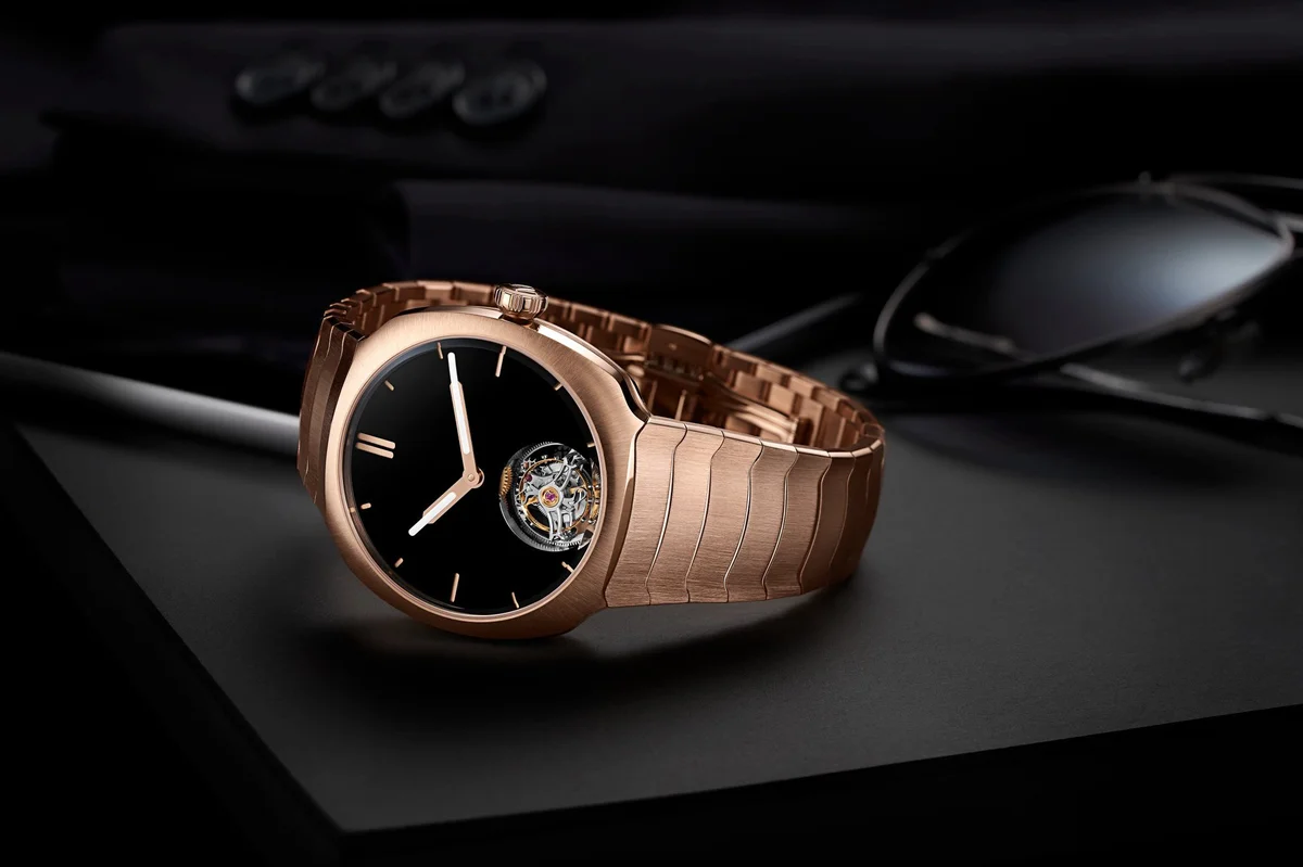 H. Moser & Cie Streamliner Tourbillon Vantablack®