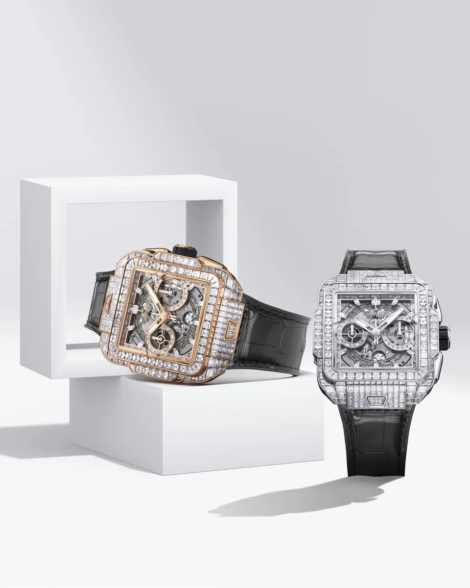 Hublot Square Bang Unico White Gold High Jewellery