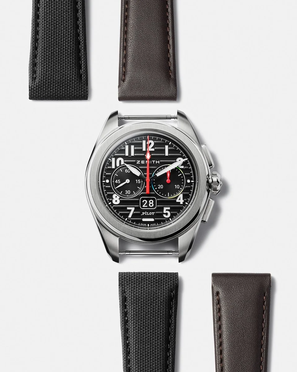 Zenith Pilot Big Date Flyback