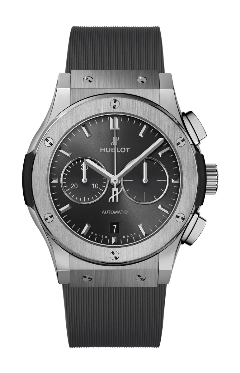 Classic Fusion Racing Grey Chronograph Titanium