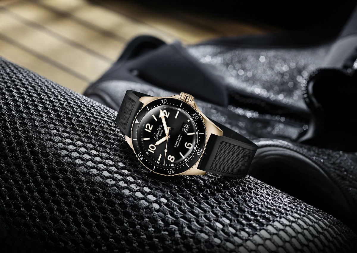 Glashütte Original SeaQ Panorama Date Red Gold