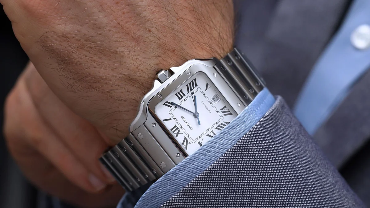 Immagine orologio di lusso Cartier