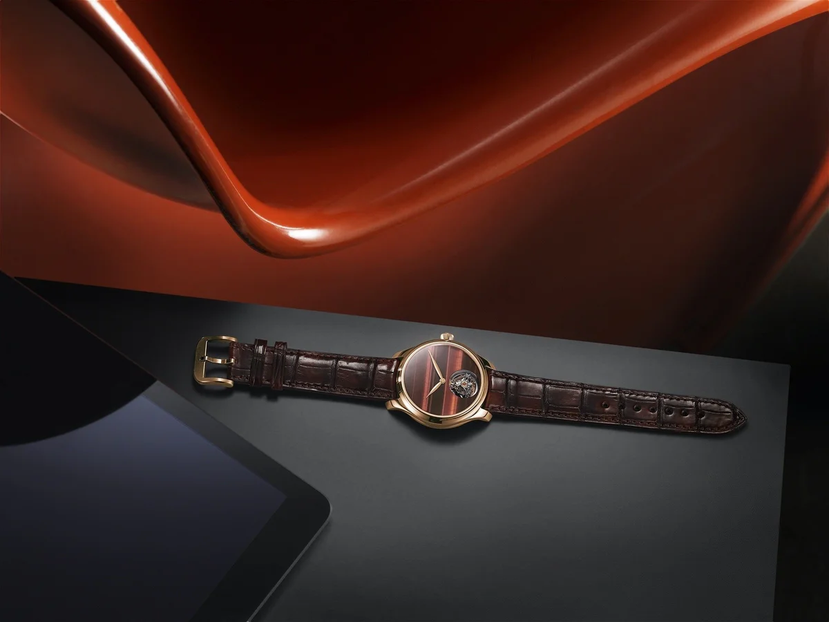 H. Moser & Cie Endeavour Tourbillon Concept Tiger’s Eye