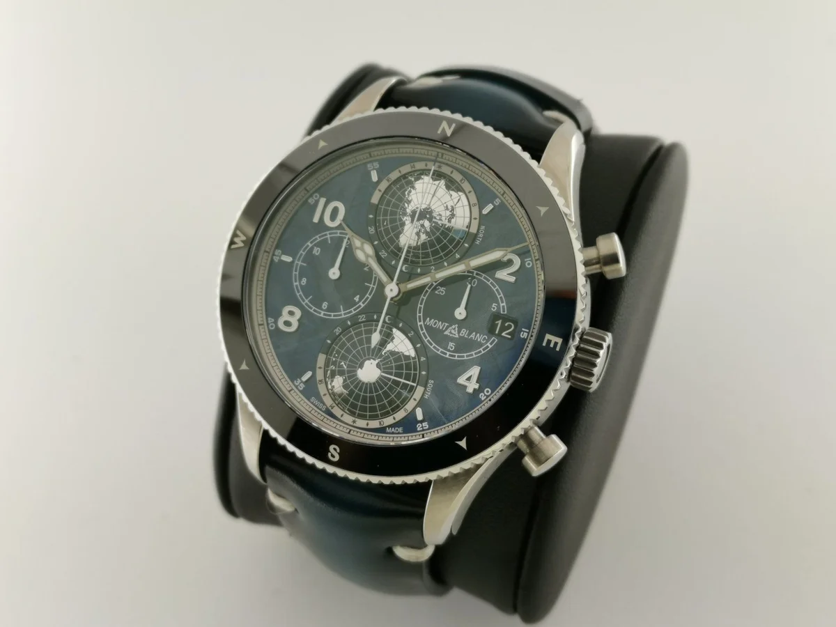 Montblanc 1858 Geosphere Chronograph 0 Oxygen Limited Edition