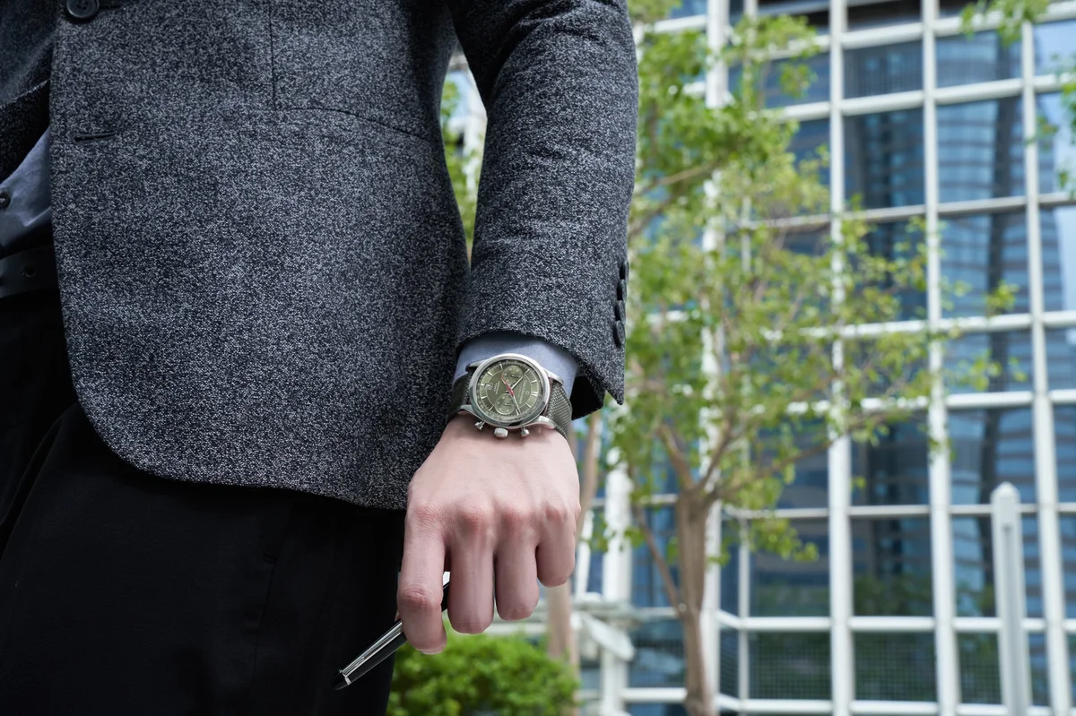 Carl F. Bucherer Manero Flyback Green