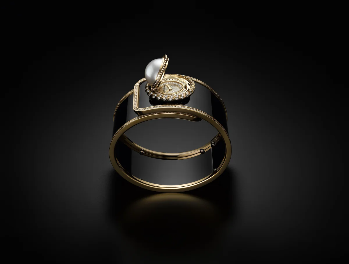 CHANEL Mademoiselle Privé Bouton Ganse de Diamant
