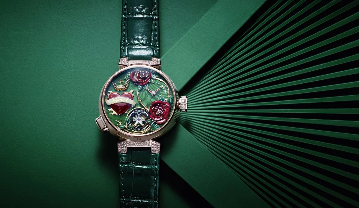 Louis Vuitton Tambour Fiery Heart Automata