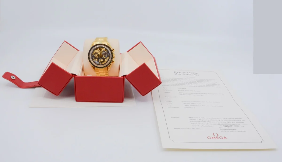 Omega Speedmaster anniversary limited edition