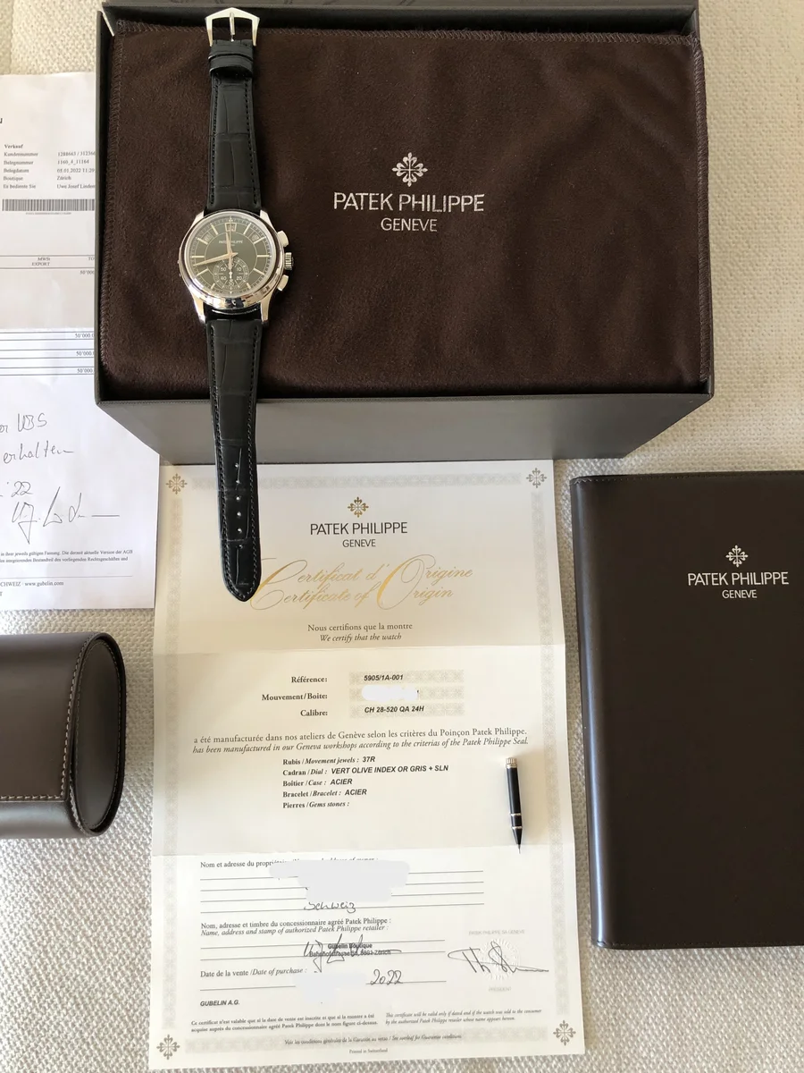 Patek Philippe Complications Annual Calendar Chronograph