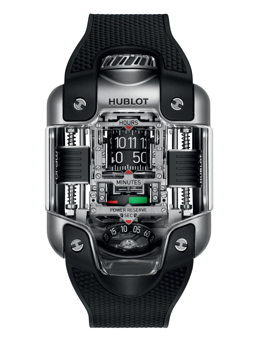 MP MP-10 TOURBILLON WEIGHT ENERGY SYSTEM TITANIUM 54.1x41.5mm