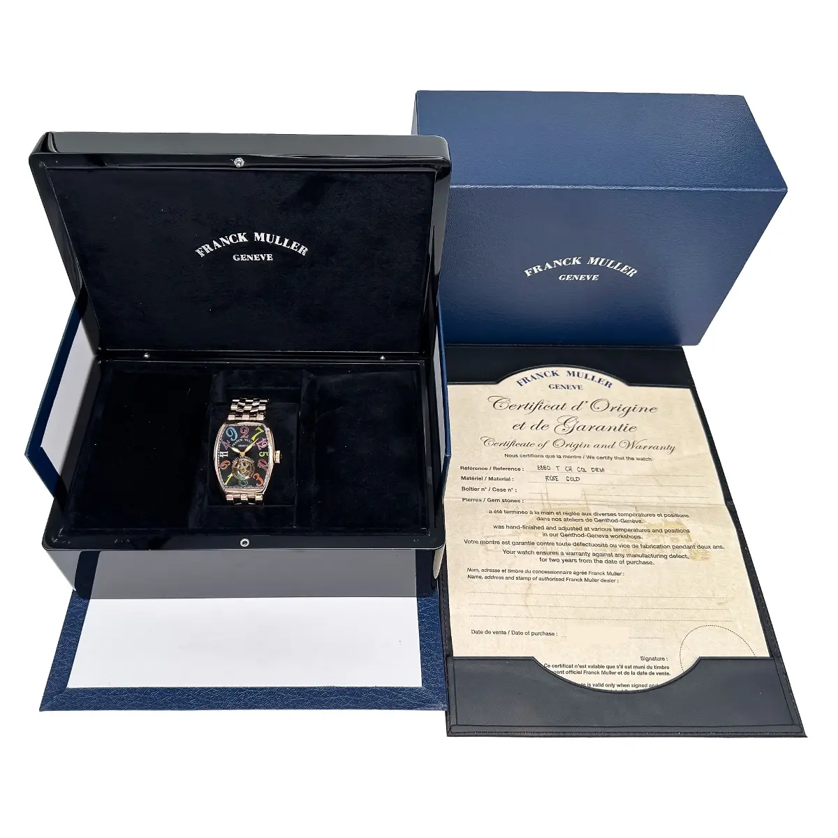 Franck Muller Cintree Curveux Crazy Hours Tourbillon Color Dreams