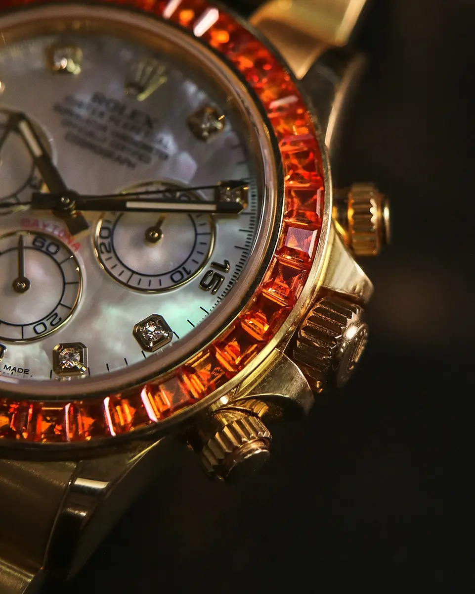 Rolex Daytona Cosmograph Orange Sapphire