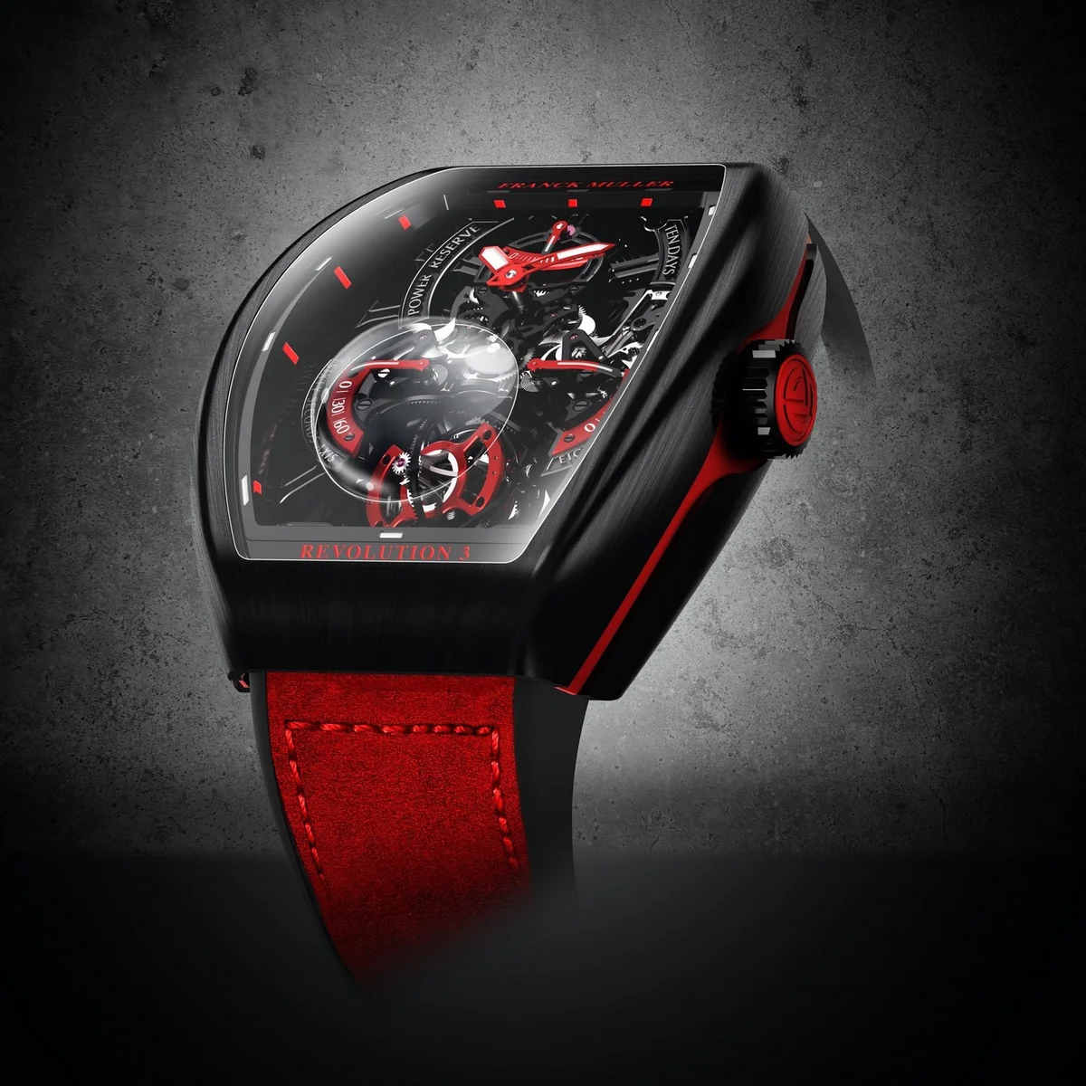Franck Muller Vanguard Revolution 3 Skeleton