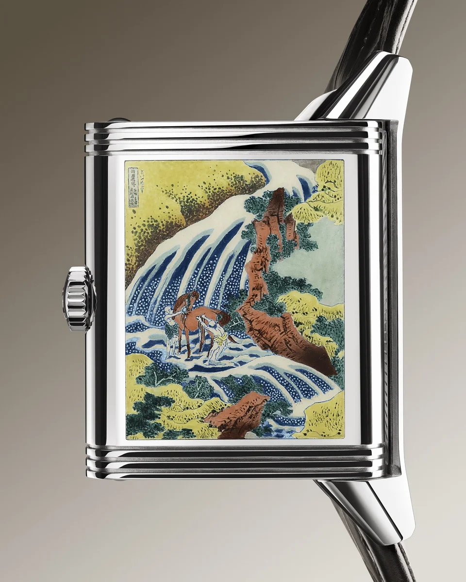 Jaeger-LeCoultre Reverso Tribute Enamel Hokusai – The Waterfall at Yoshino