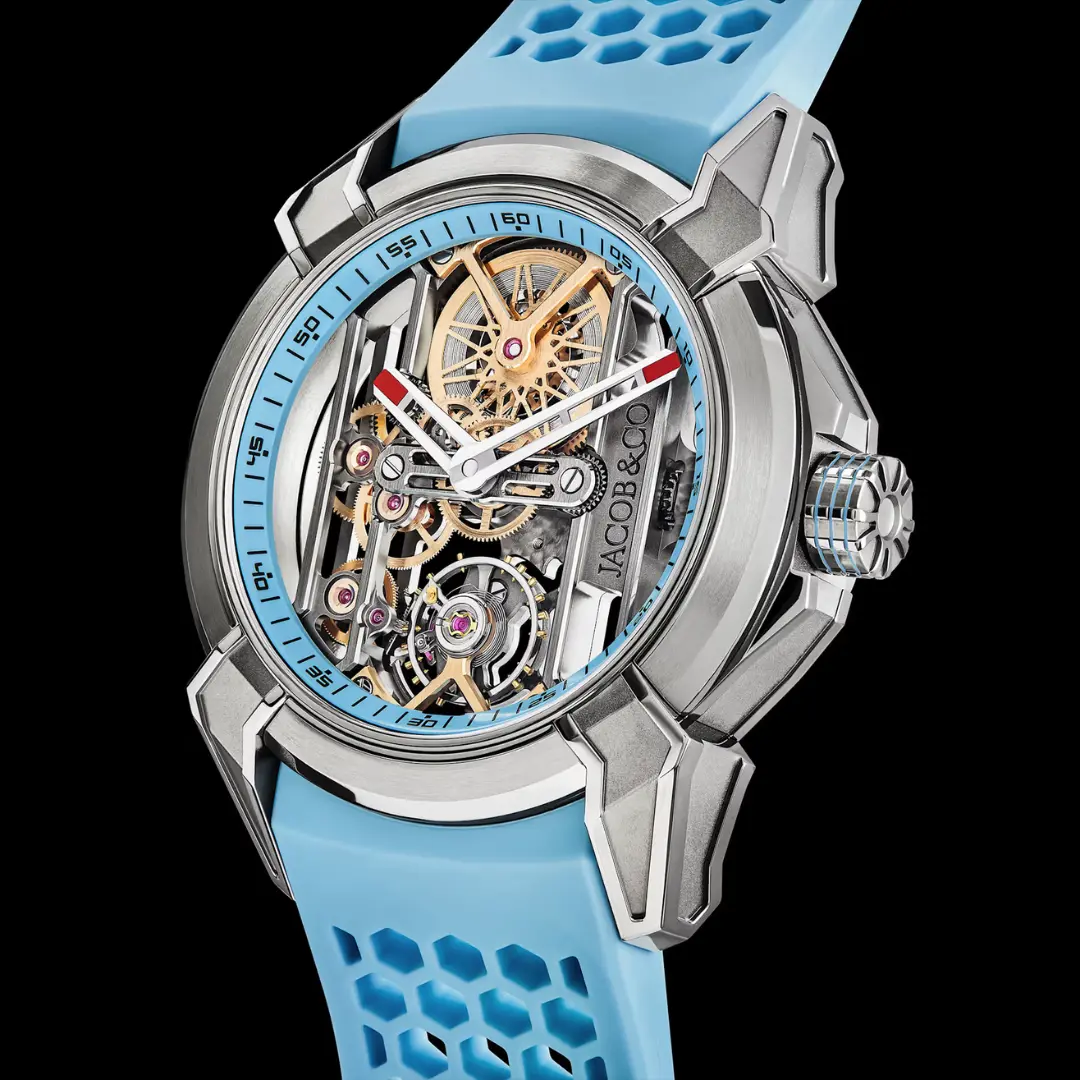 Jacob & Co Epic X Skeleton blue